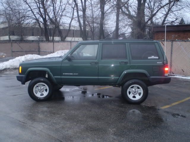 Jeep Cherokee Lifted 3. 3quot; lift