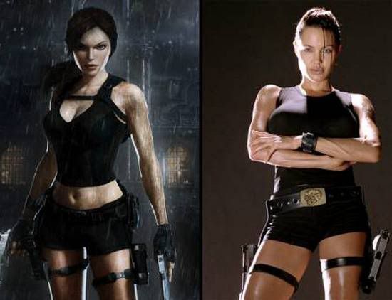 angelina jolie tomb raider body. Angelina Jolie as Lara Croft