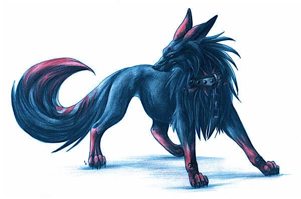 EvilWolf.jpg My Wolf Form image by Jamierad13