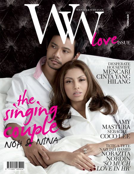 ninanoh Noh Hujan Kini Berjambang, Terserlah Kemesraan Bersama Mizz Nina Untuk Majalah W&W