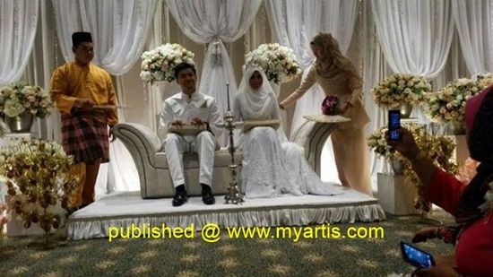 gambar kahwin syafiq yusof