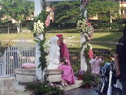 gambar nikah diana danielle