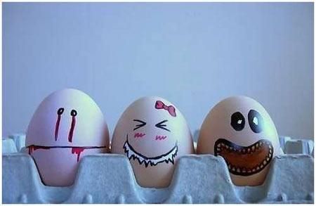 telur10 Comelnya Telur Telur Ini, Kesian Pulak Kalau Nak Makan