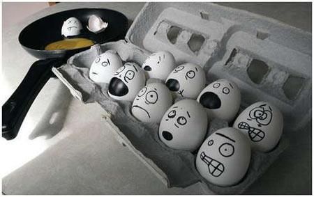 telur11 Comelnya Telur Telur Ini, Kesian Pulak Kalau Nak Makan