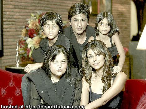 keluarga shah rukh khan