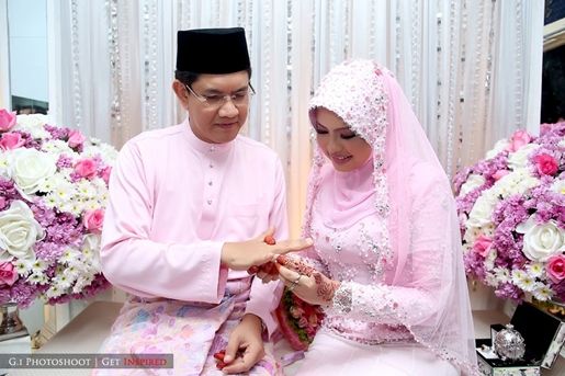 gambar nikah syafiqa