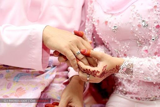 gambar nikah syafiqa