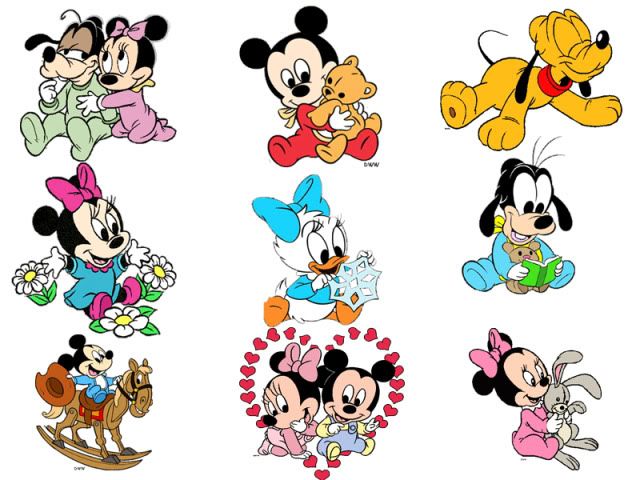 baby disney clipart. aby mickey mouse