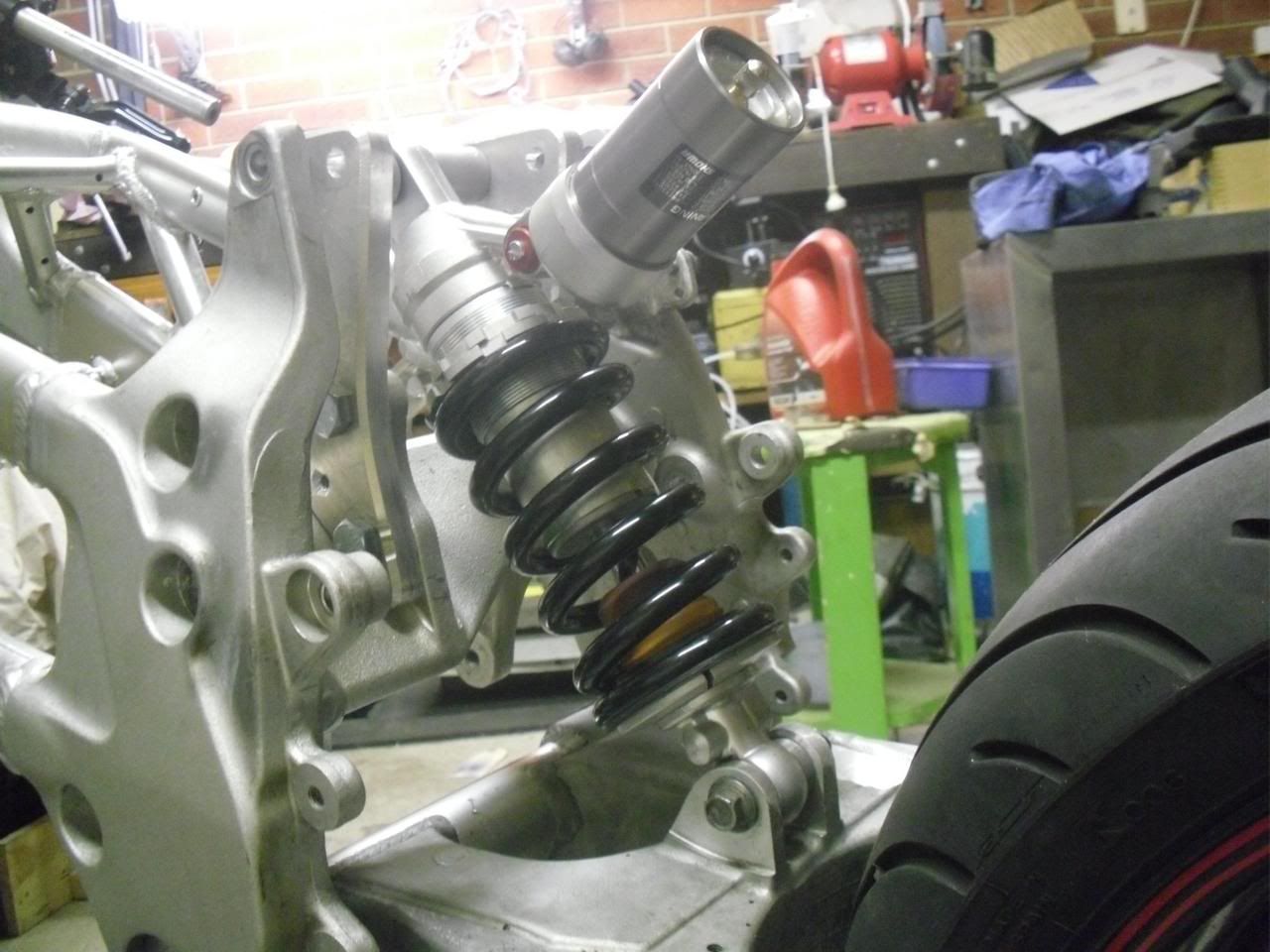 1998 R1 rear shock conversion howto TLZone Forums
