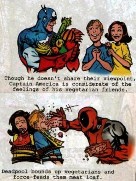 Deadpool - Vegetarians Pictures, Images and Photos