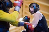 Vitali Klitschko sparring in training