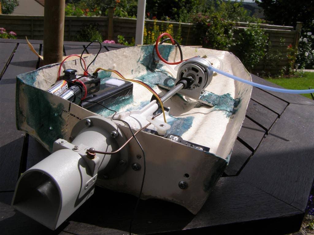 rc boat jet drive with reverse