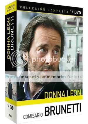 DONNA LEON COMISSARIO BRUNETTI 14 DVD BOX SET NUE OVP