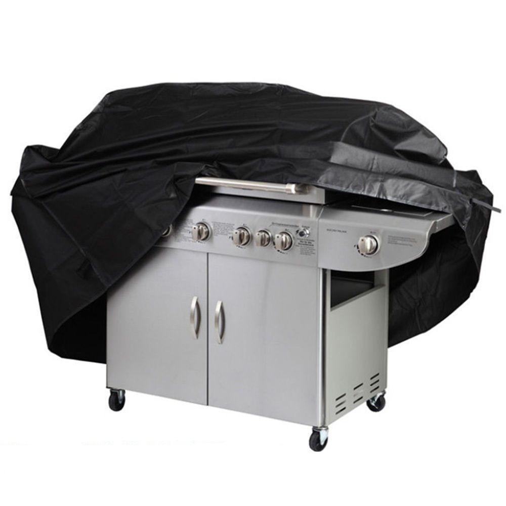 Neu 145x61x117cm Grillabdeckung BBQ Grill Abdeckhaube Gasgrill Schutzhülle Haube