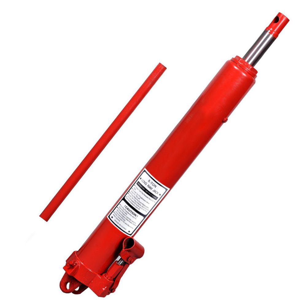 8 Ton Replacement Engine Lift Hoist Cherry Hydraulic Jack Long Ram