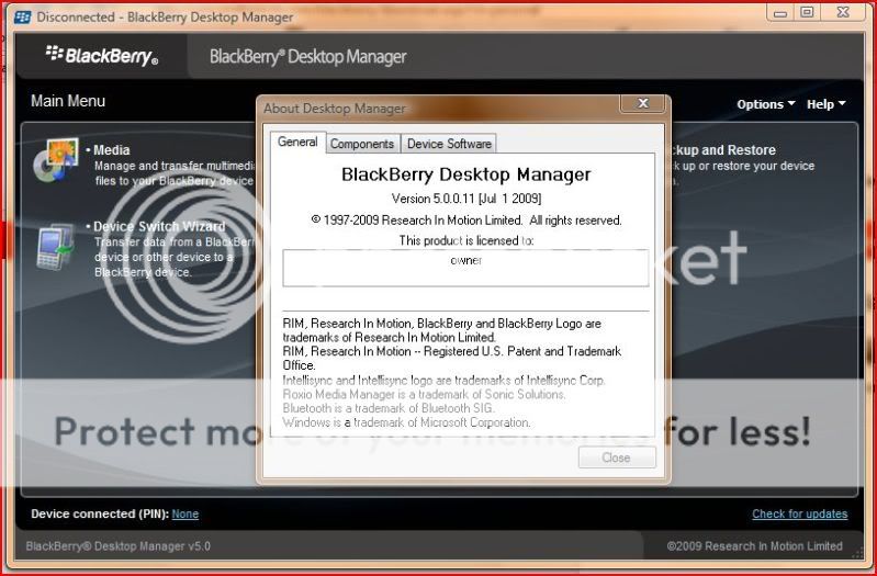 blackberry desktop manager 5.0.0.11